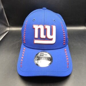 New York Giants New Era Speed Tech Youth 9FORTY Strapback Adjustable Hat Blue‎